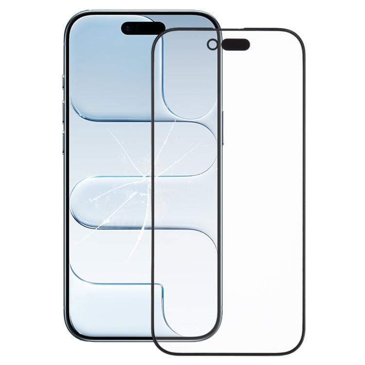 For iPhone Air Front Screen Outer Glass Lens with OCA Optically Clear Adhesive